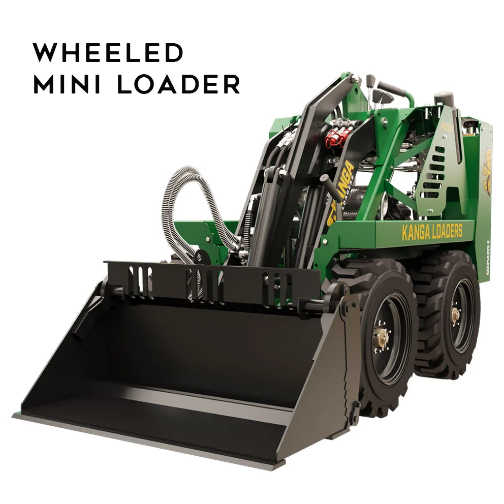 Wheeled Mini Loader for hire