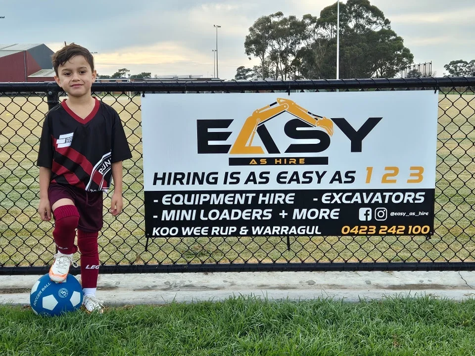 The Easy As Hire team and yard at Koo Wee Rup
